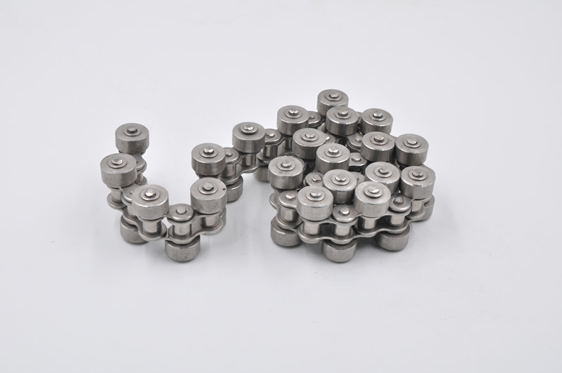 侧置，顶置滚轮链条